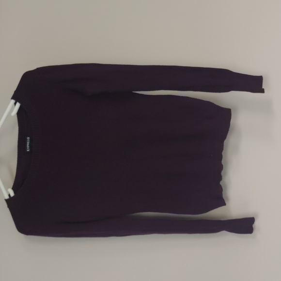 Express Sweaters - Ladies Express Sweater - Crew neck - Dark Burgundy - Size Small